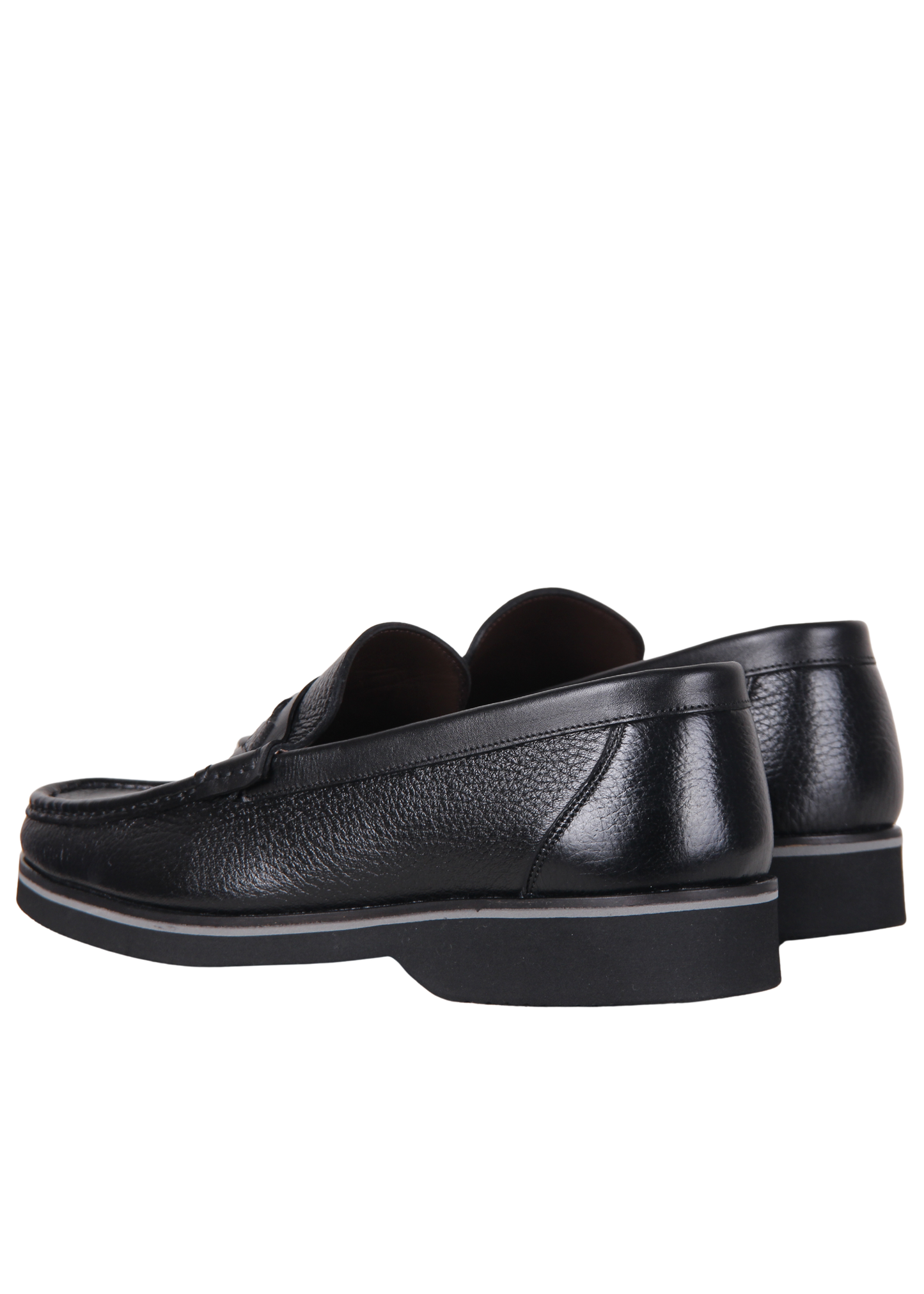 Классические черные пенни-лоферы