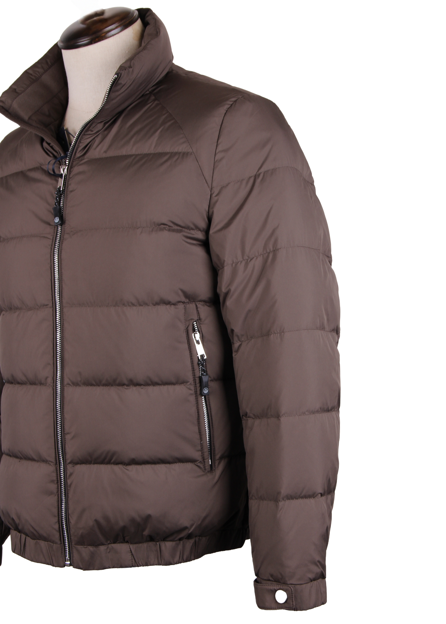 Bomber-Style Brown Jacket
