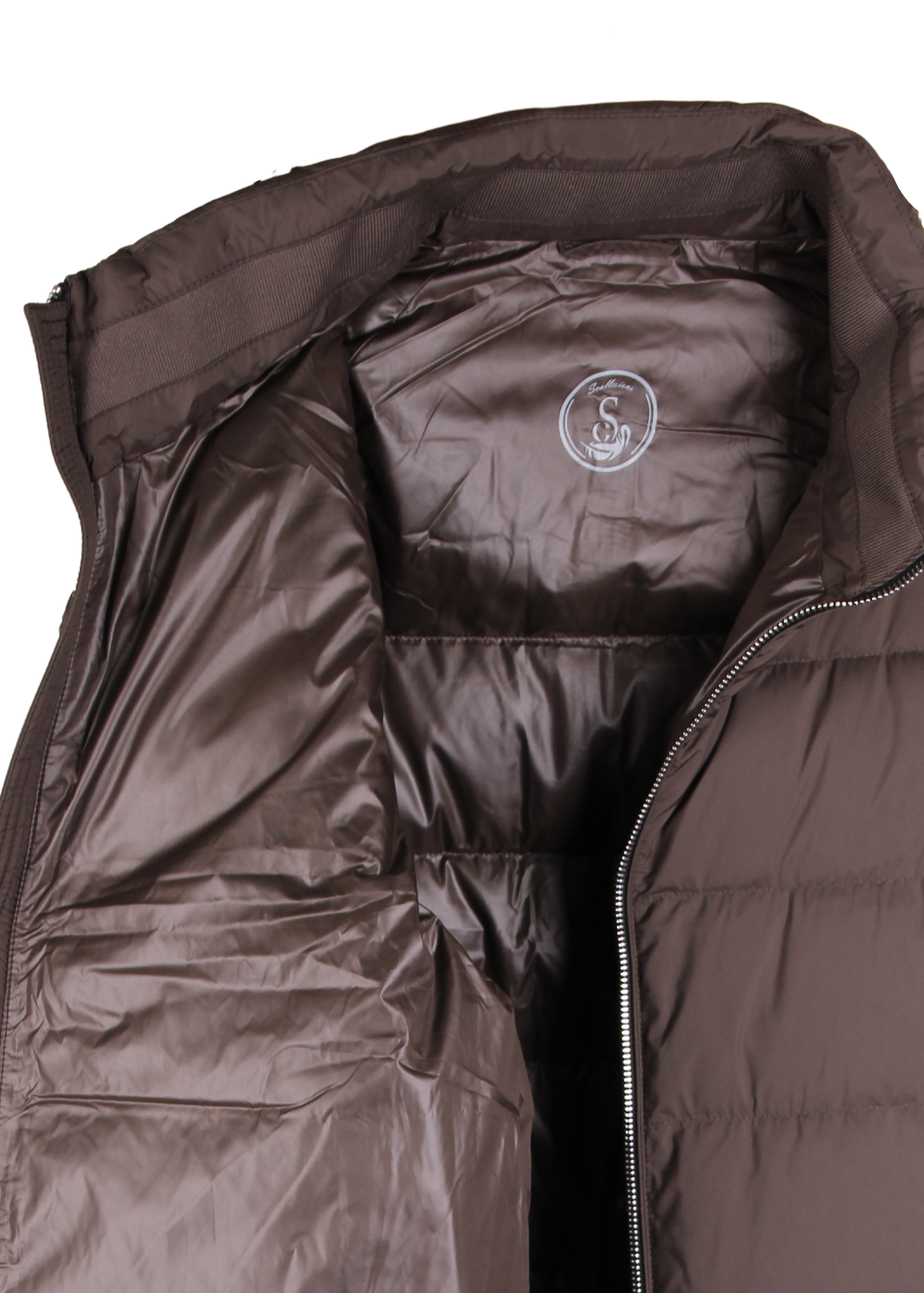 Bomber-Style Brown Jacket