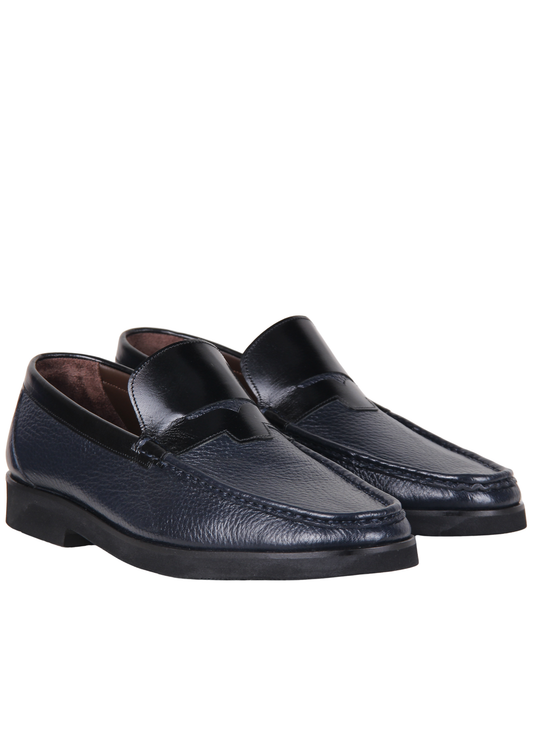 Классические туфли-лоферы из оленьей кожи