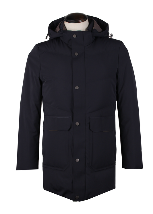 Hooded Men's Duck Down Jacket