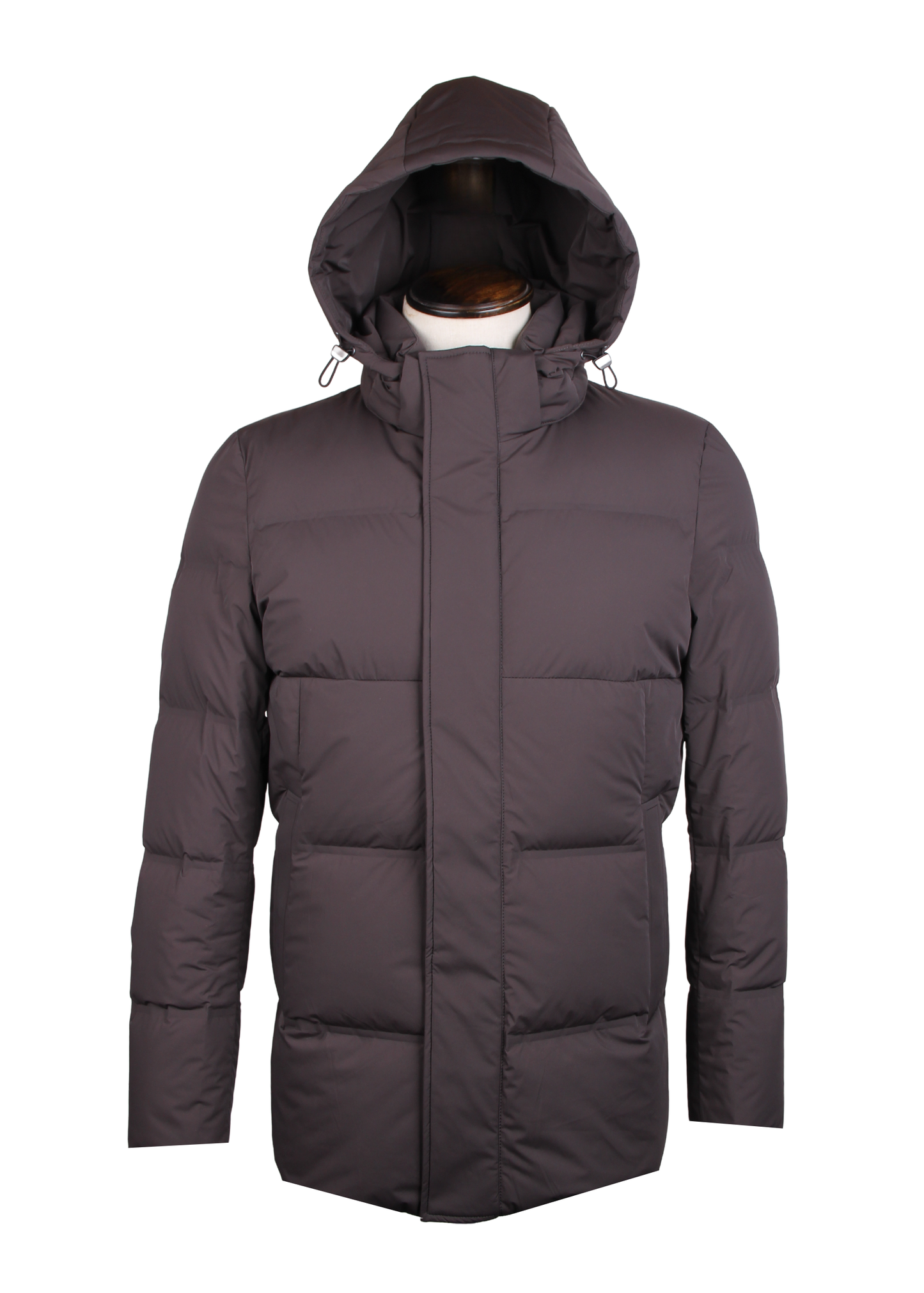 Куртка на утином пуху хаки