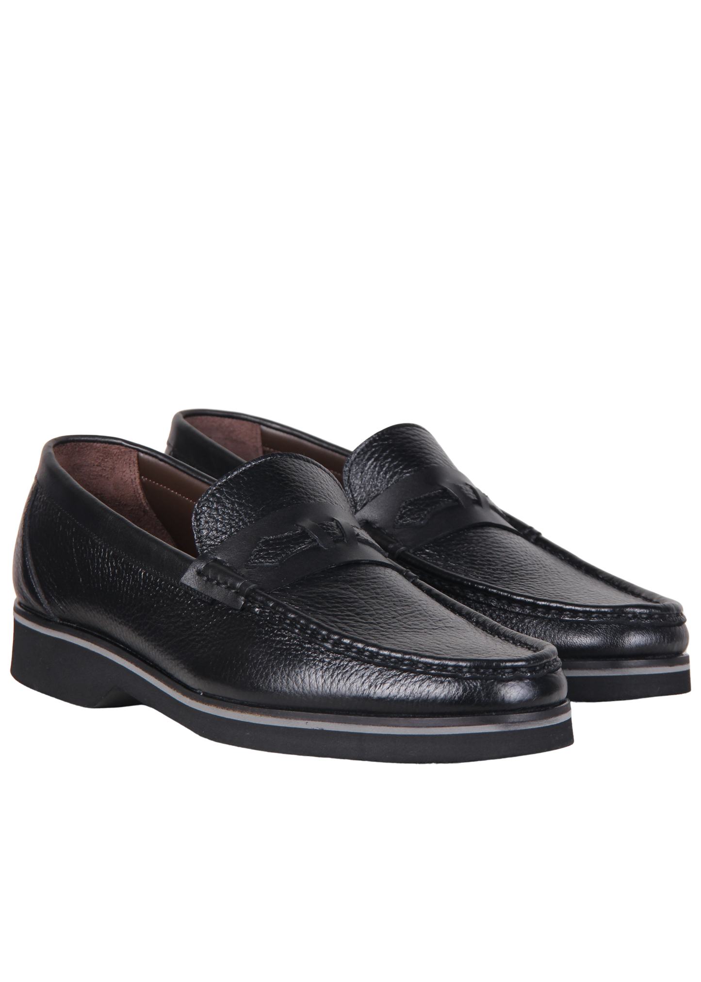 Классические черные пенни-лоферы