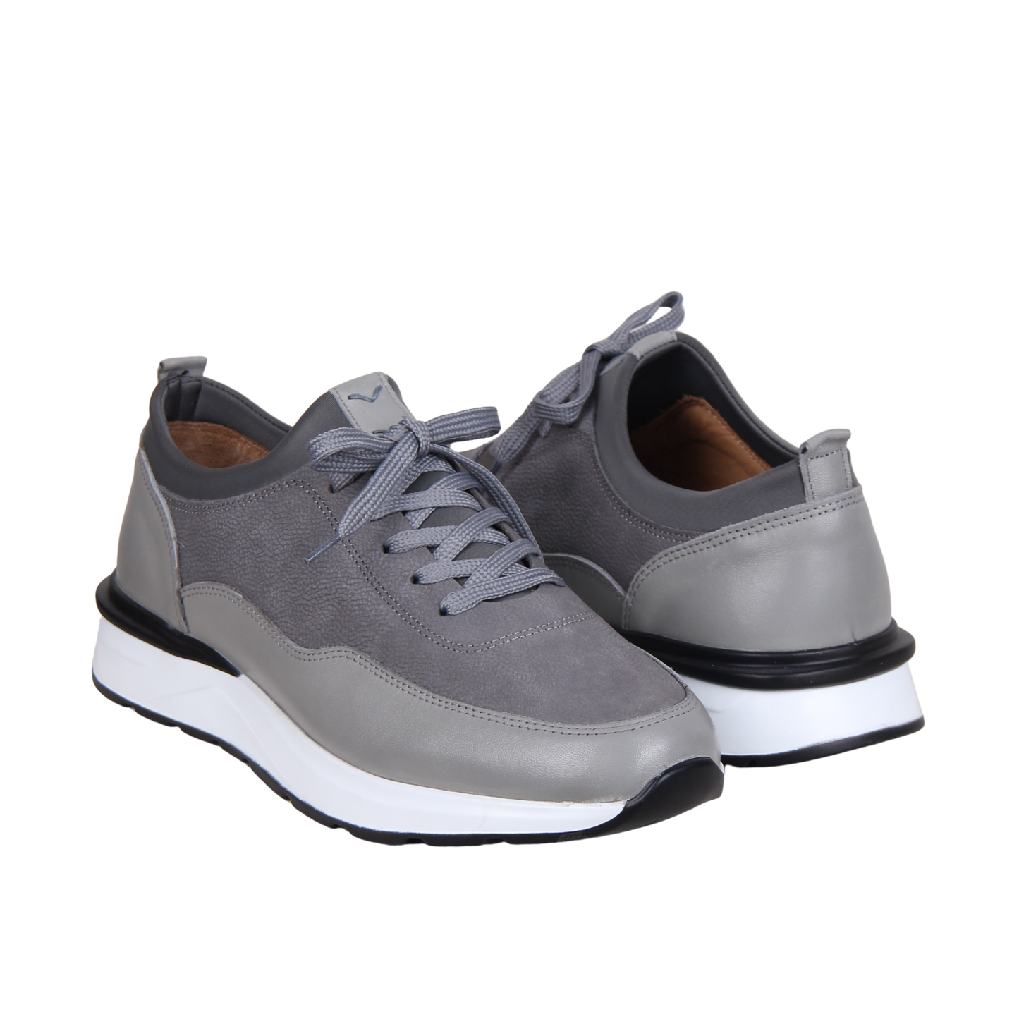 100% Natural Leather & Nubuck Sneaker
