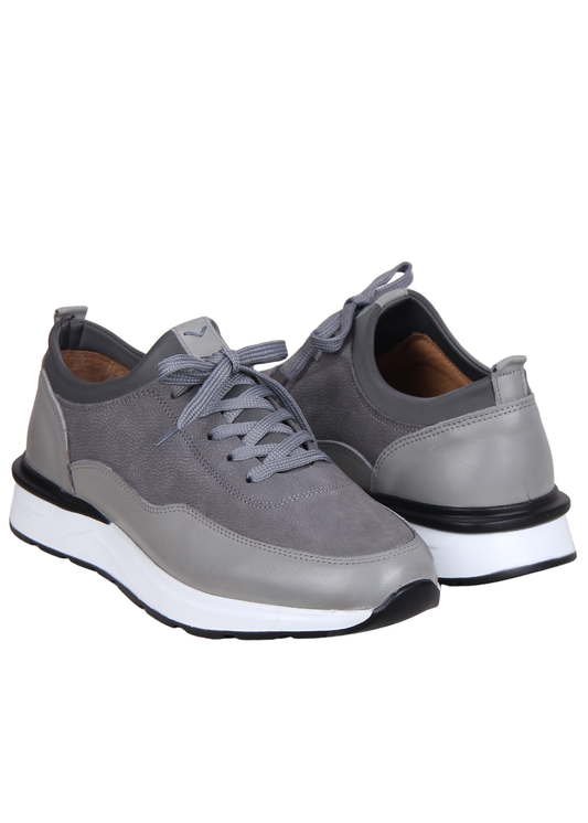 100% Natural Leather & Nubuck Sneaker