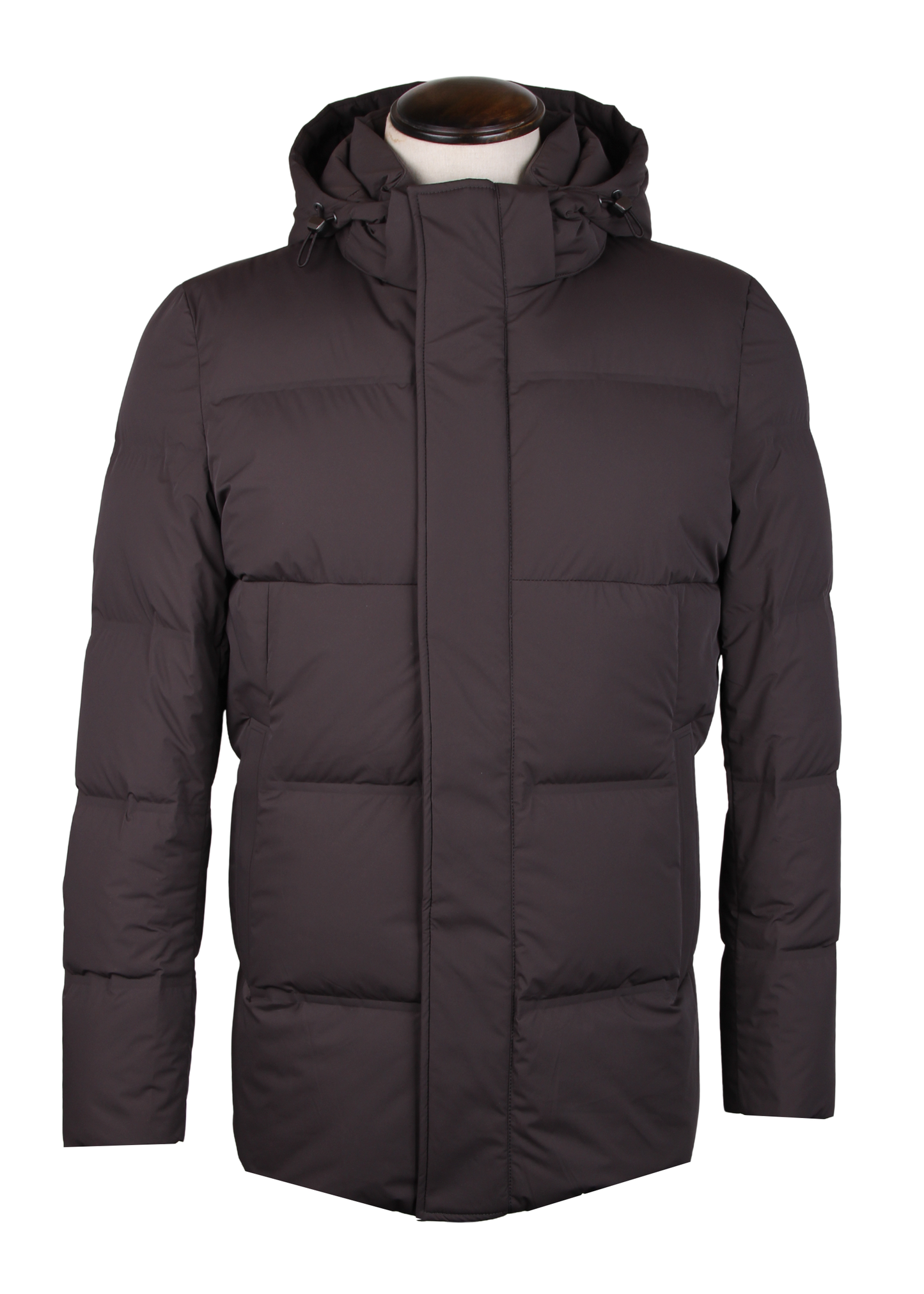 Куртка на утином пуху хаки