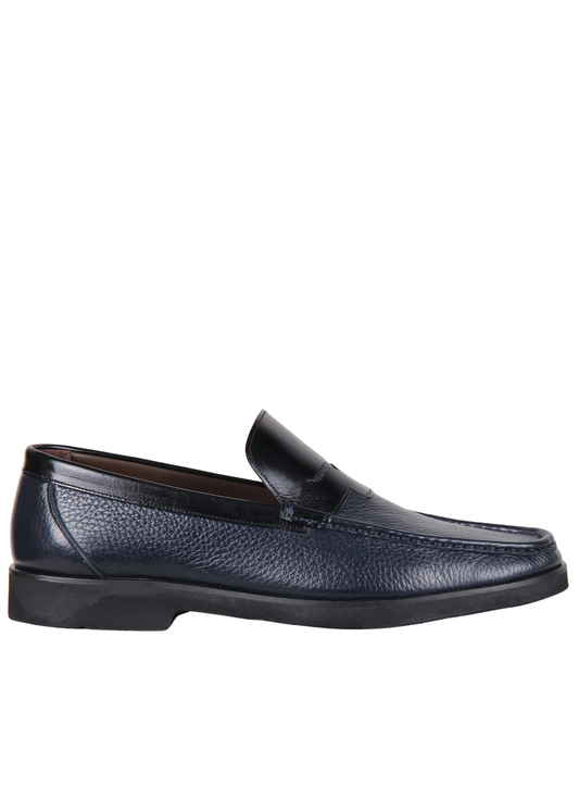 Классические туфли-лоферы из оленьей кожи