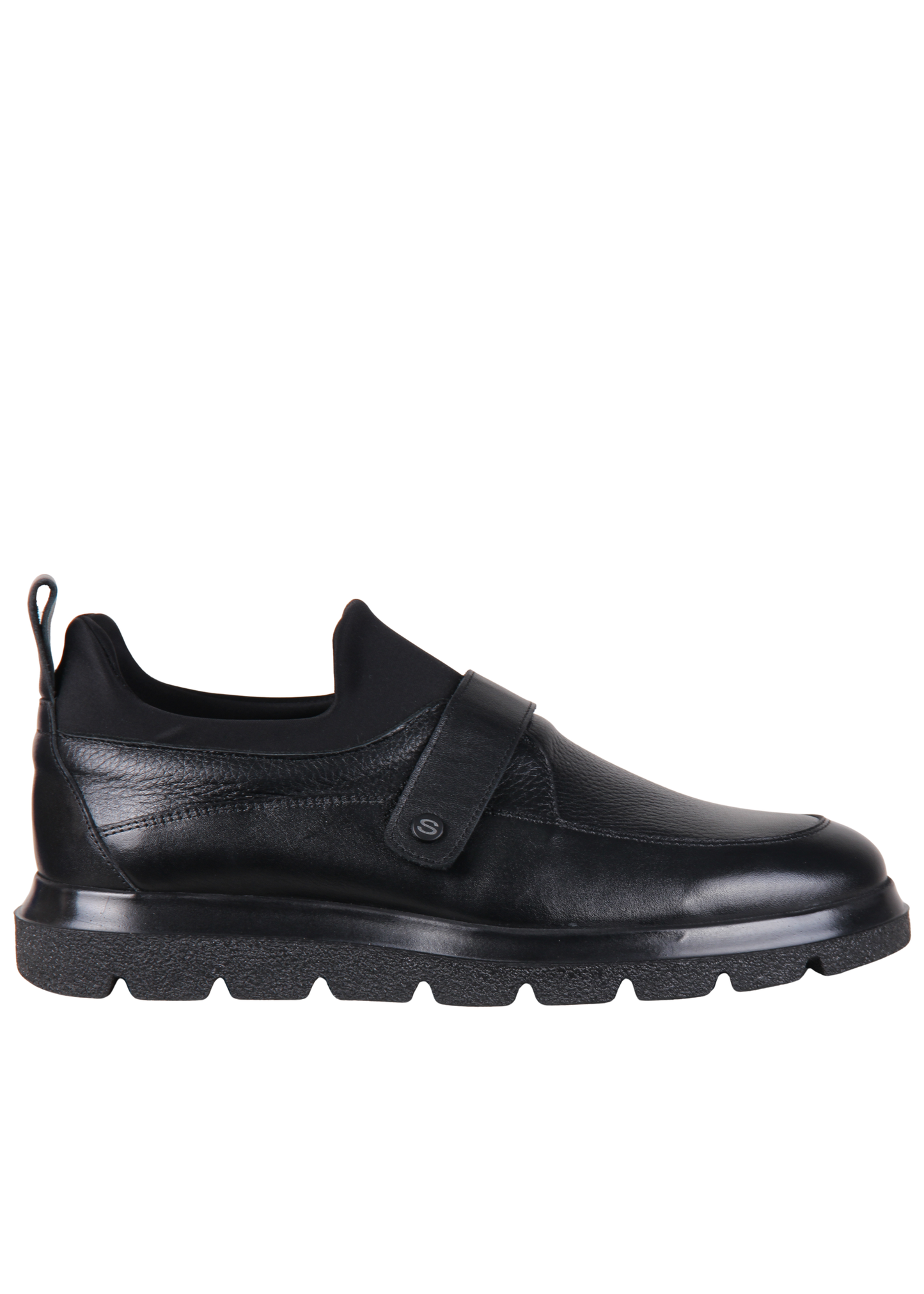 Гибрид лоферов и кроссовок из натуральной кожи