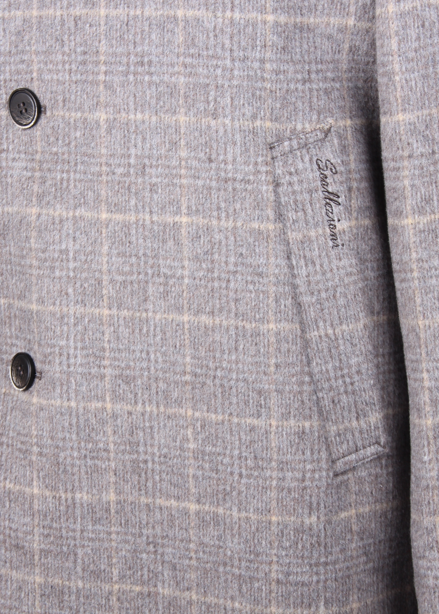 Двустороннее мужское пальто