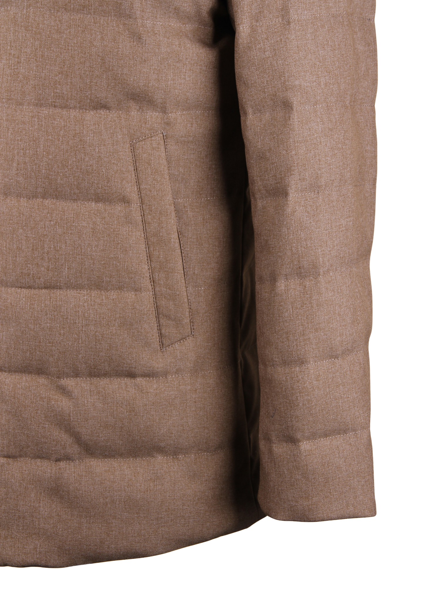 Пальто на утином пуху с защитой от ветра и дождя