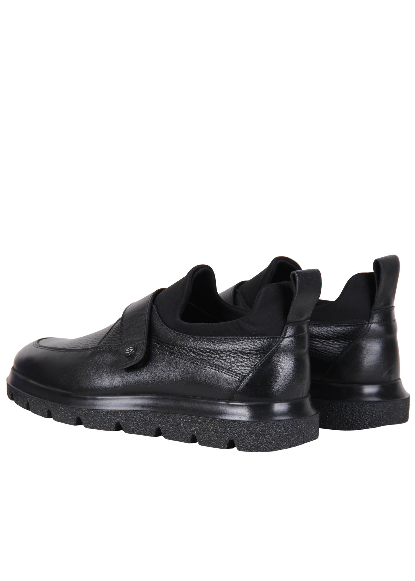 Гибрид лоферов и кроссовок из натуральной кожи