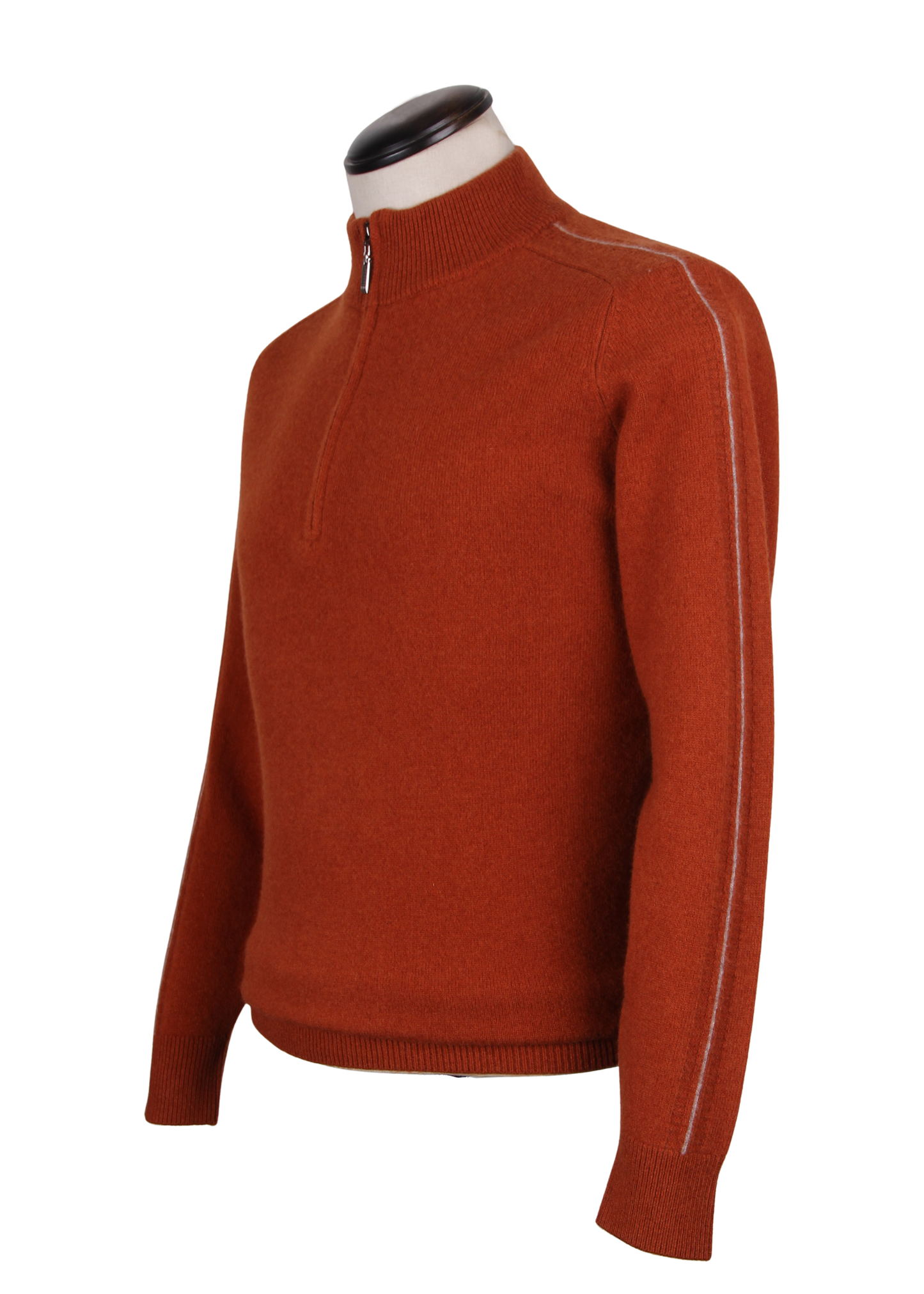 Свитер с полумолнией