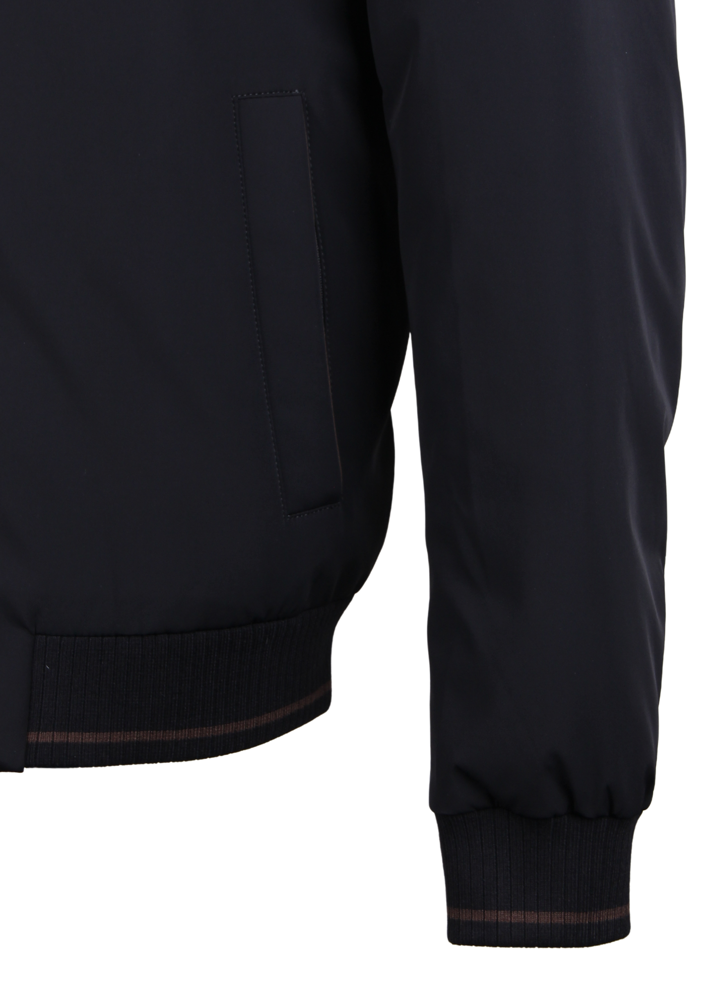 Куртка с воротником из меха кролика