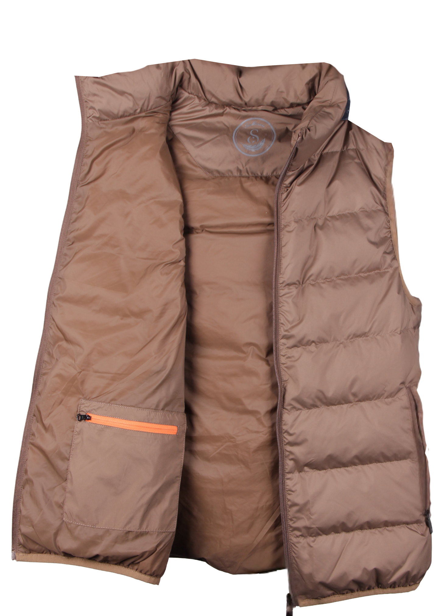 Коричневое пальто