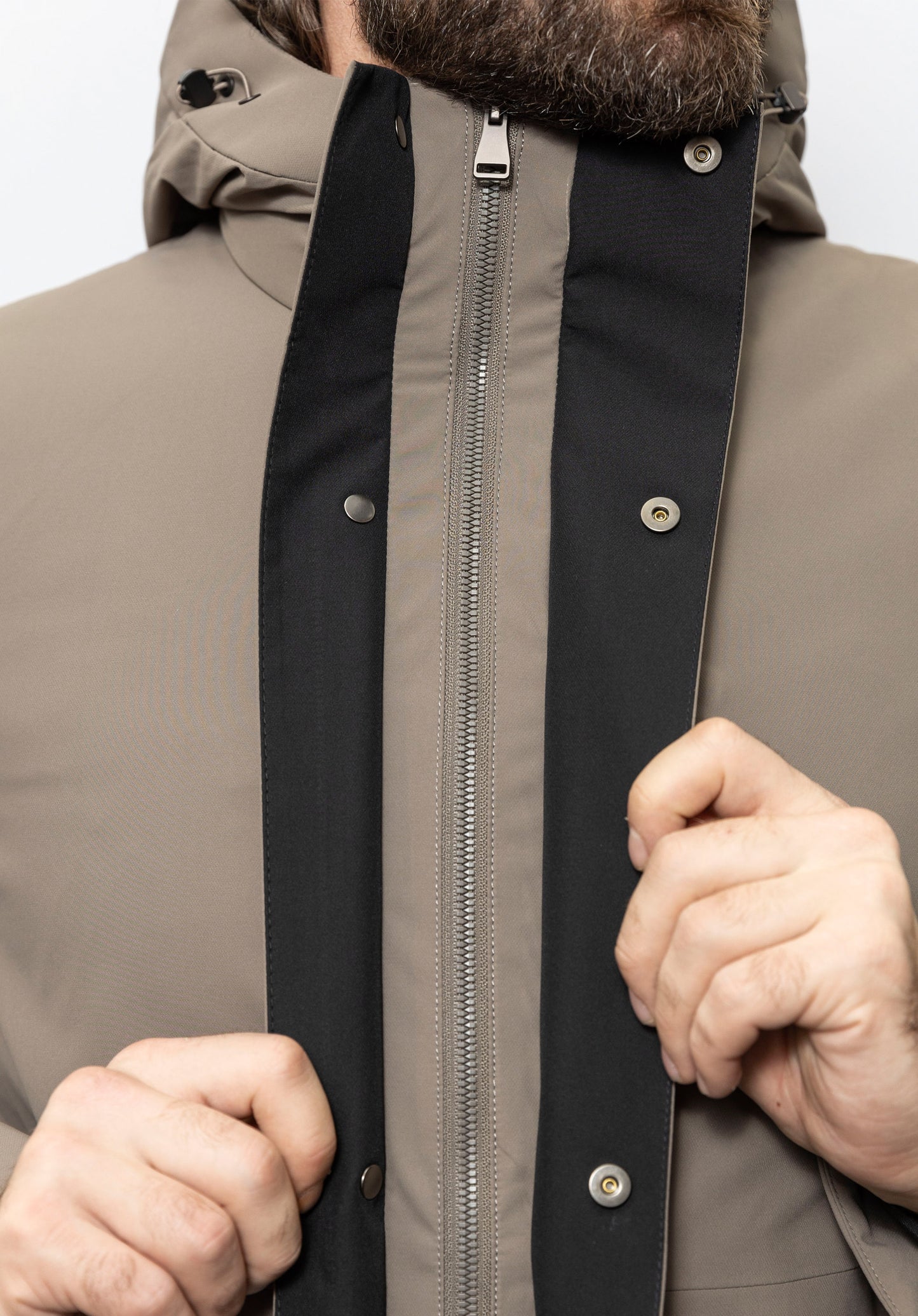 Double Jacket with Inner Padded Vest