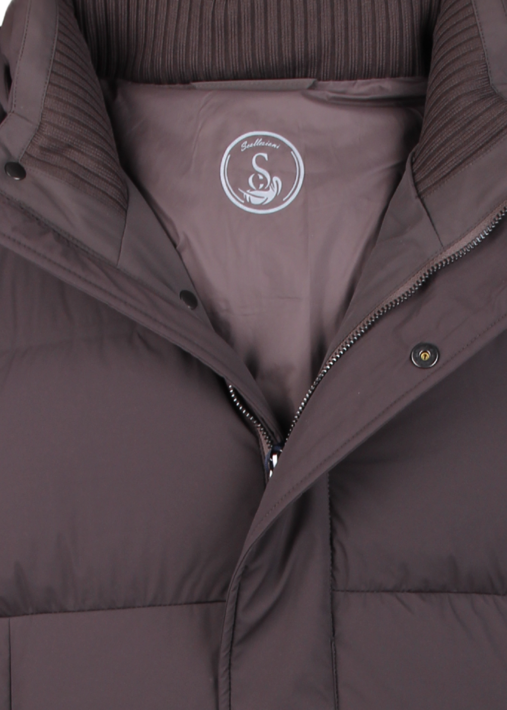 Куртка на утином пуху хаки