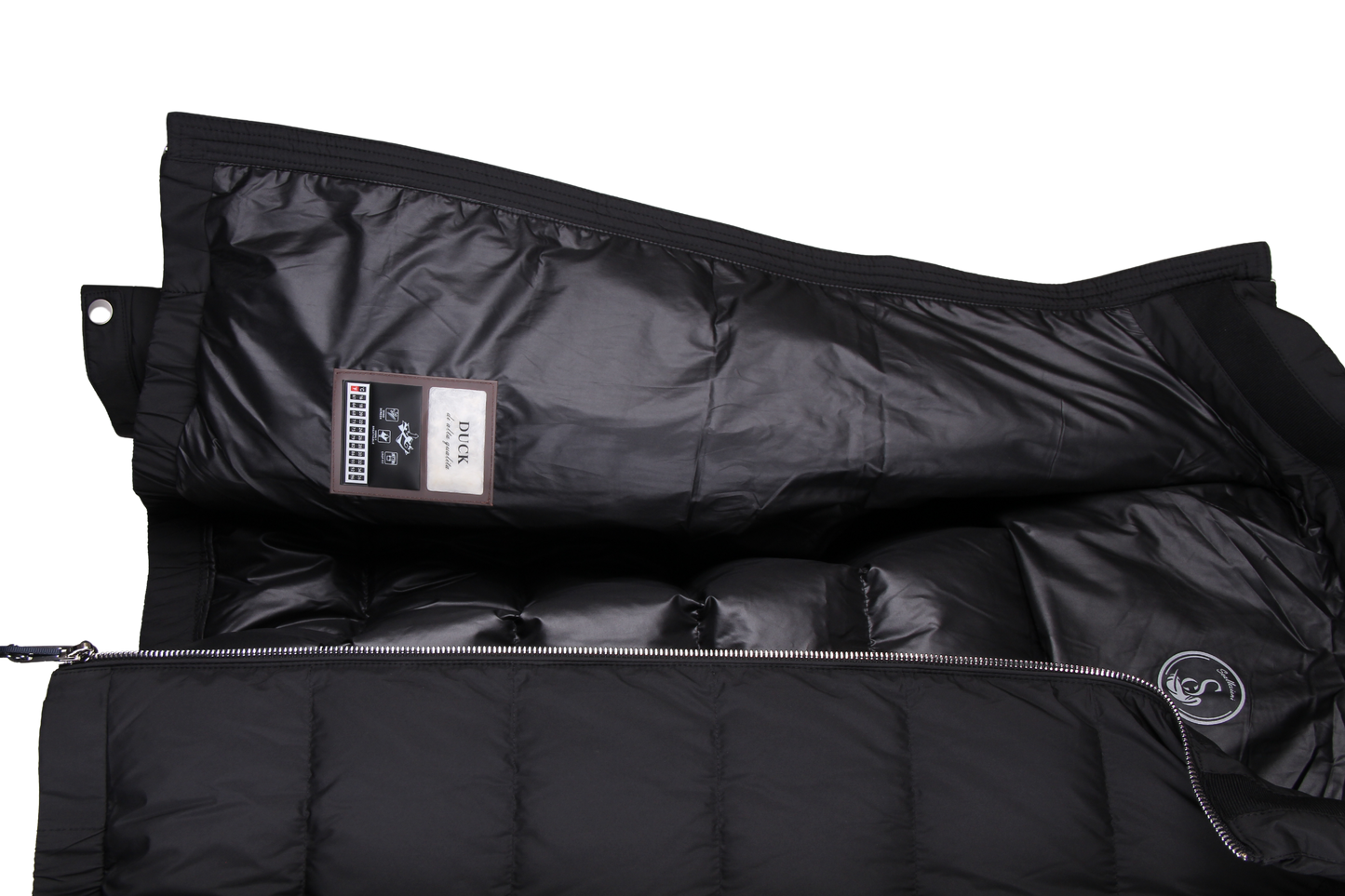 Bomber-Style Black Jacket