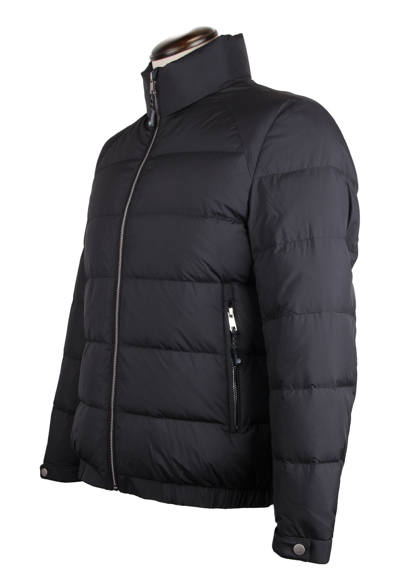 Bomber-Style Black Jacket