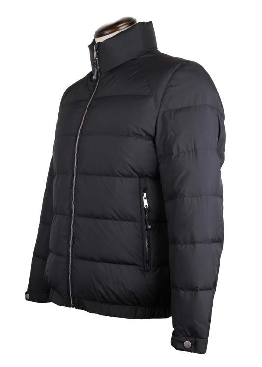 Bomber-Style Black Jacket