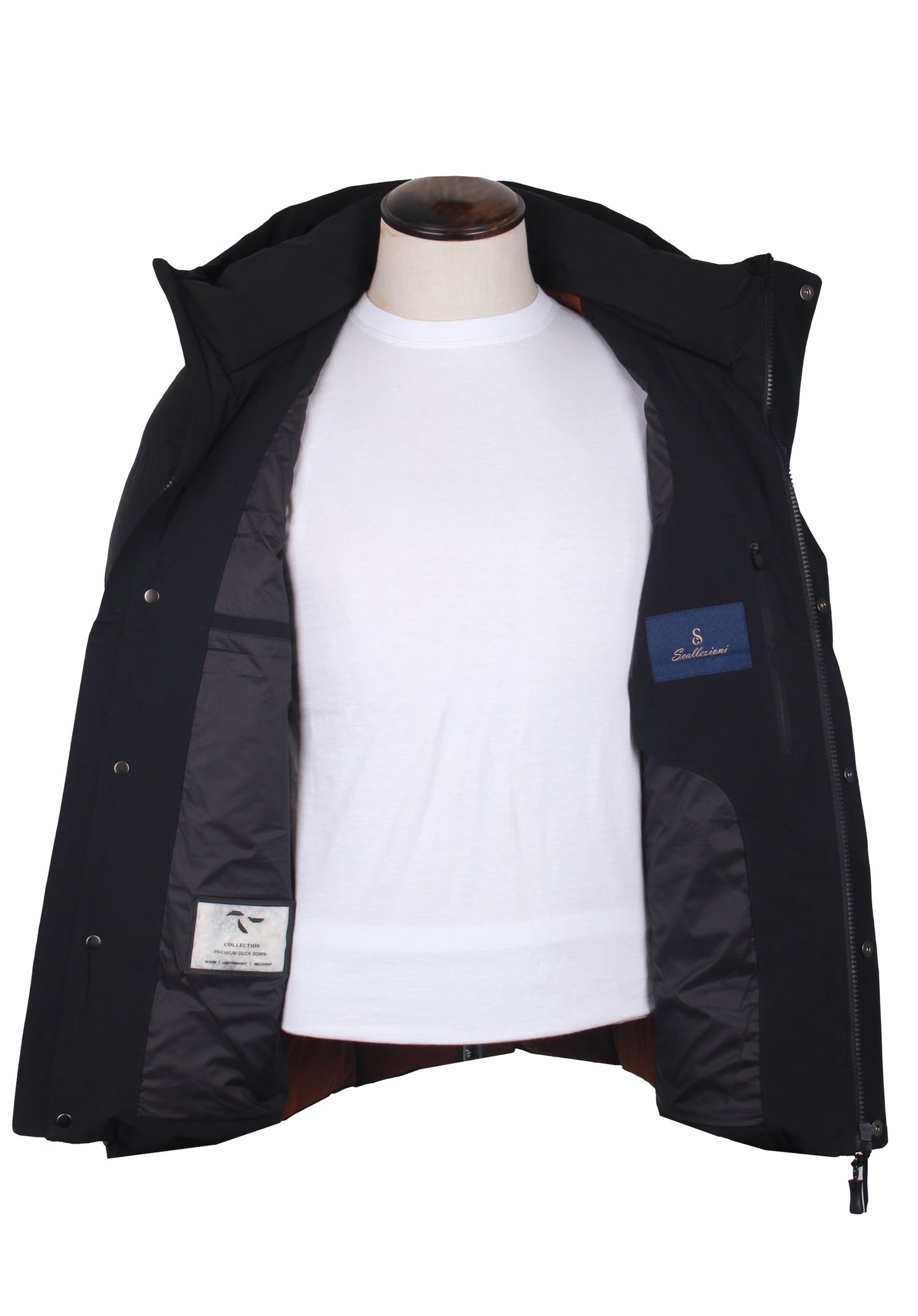 Black Color Duck Down Jacket