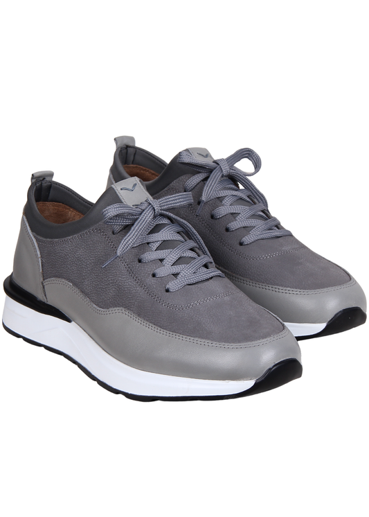 100% Natural Leather & Nubuck Sneaker