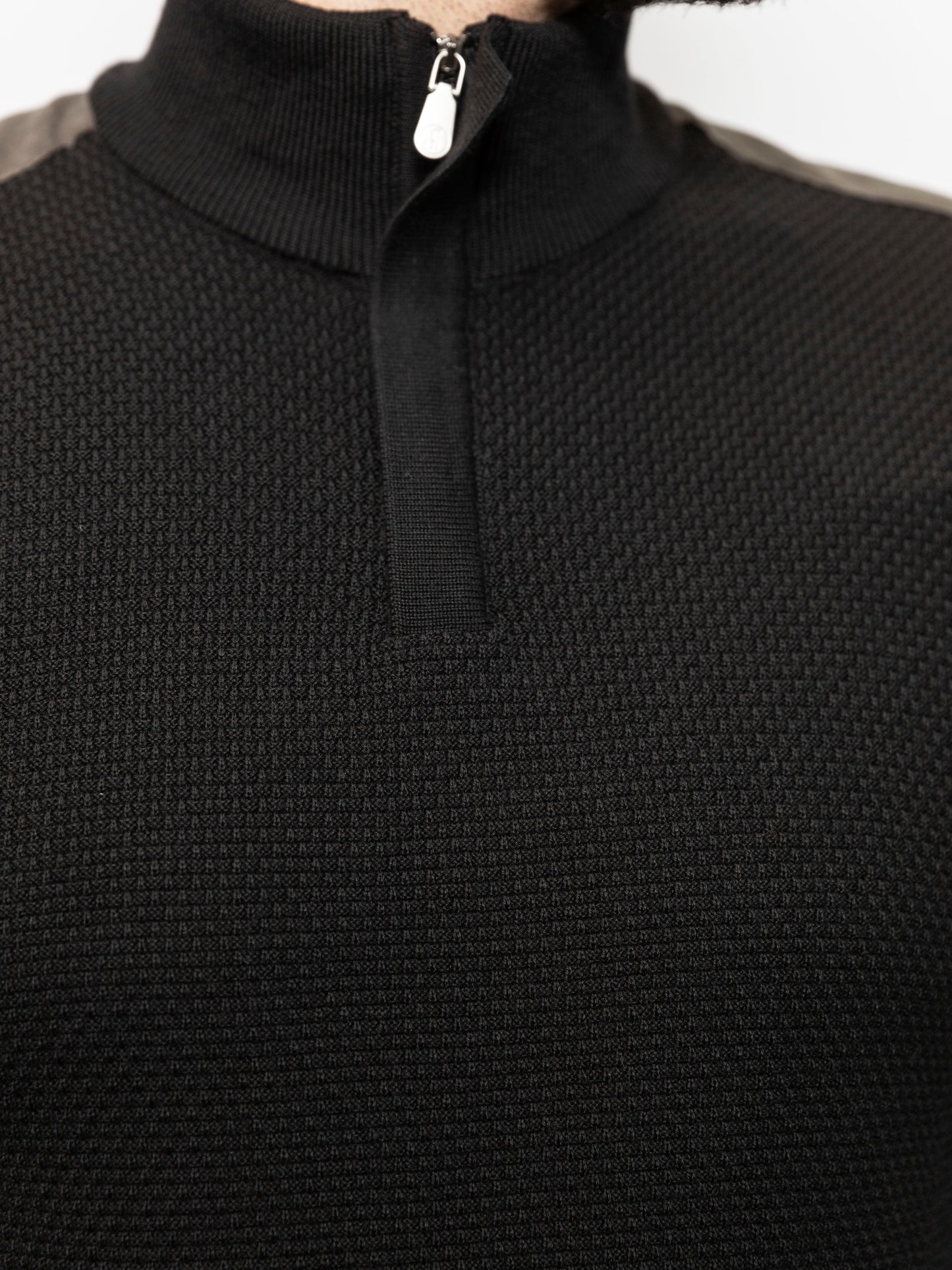 Black Color zip Jumper